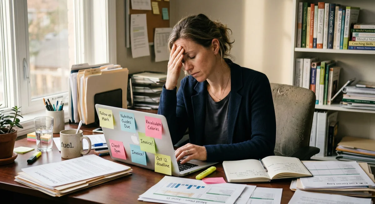 Coach overwhelmed by conflicting nutrition information