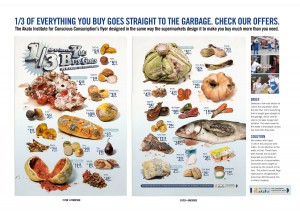 Food waste campaign flyer (click to enlarge)