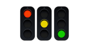 The traffic light eating method
